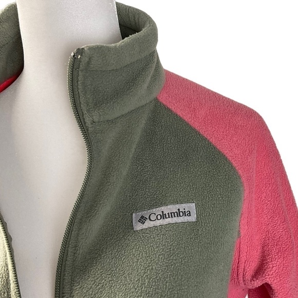 COLUMBIA Girls Fleece Zip Up Jacket XL - Picture 2 of 8